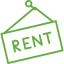 rent sign