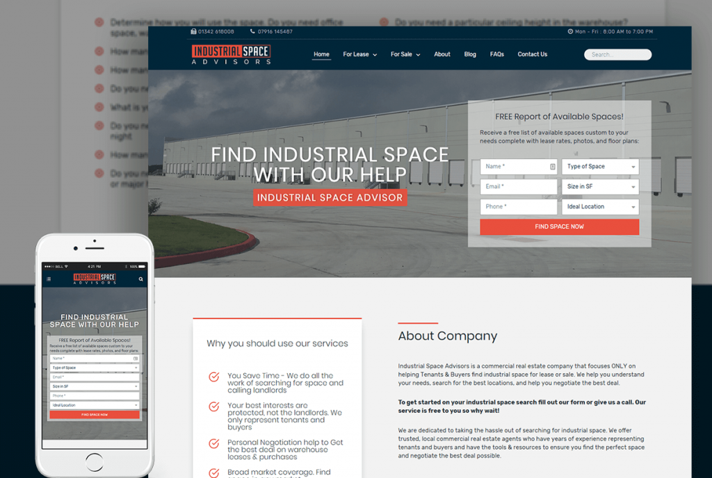 Industrial Space Advisors 8 industrialspaceadvisors f