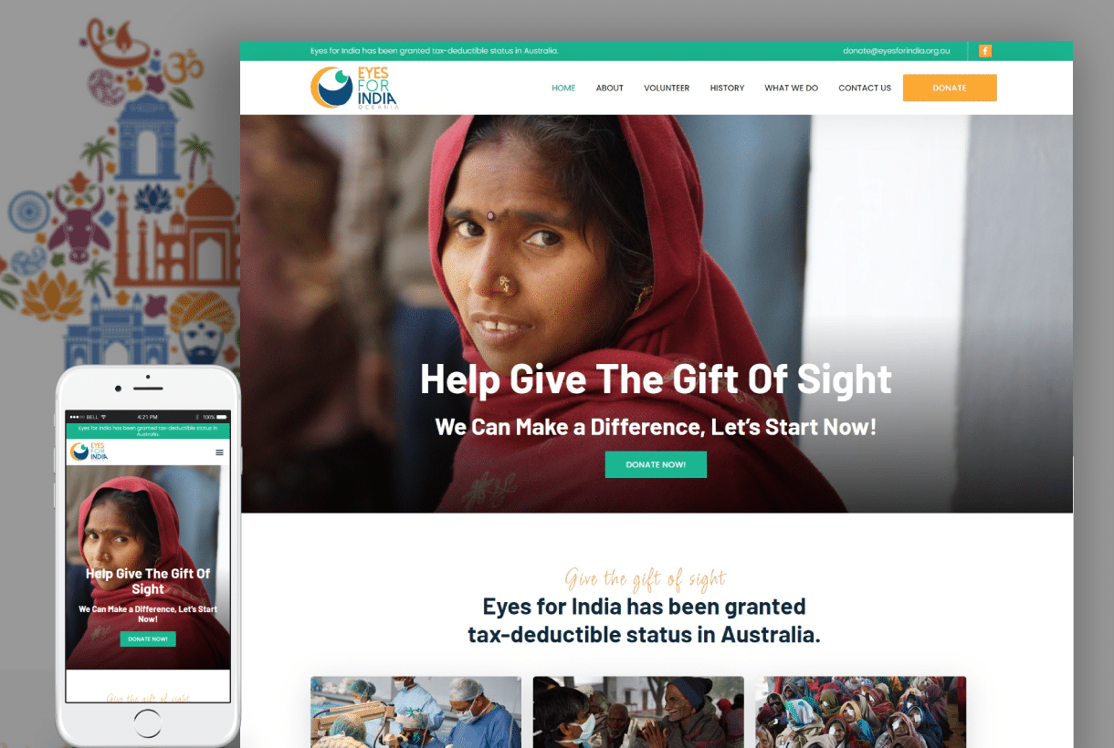 Eyes for India OrionWP