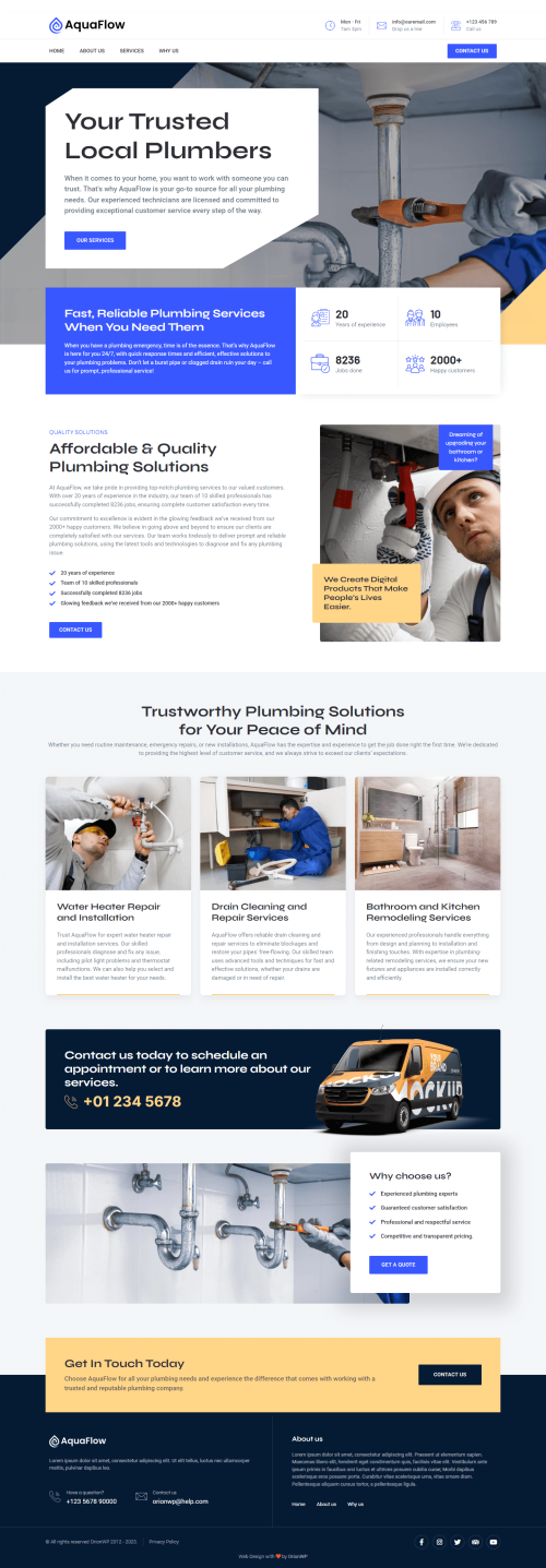 AquaFlow vodoinstalater