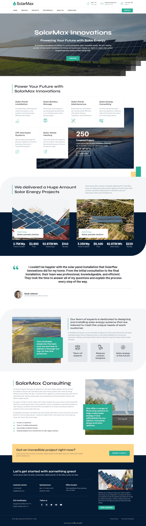 SolarMax obnovljivi izvori energije
